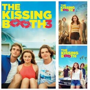 Kissing booth movies 1-3 DVD MOD made on demand